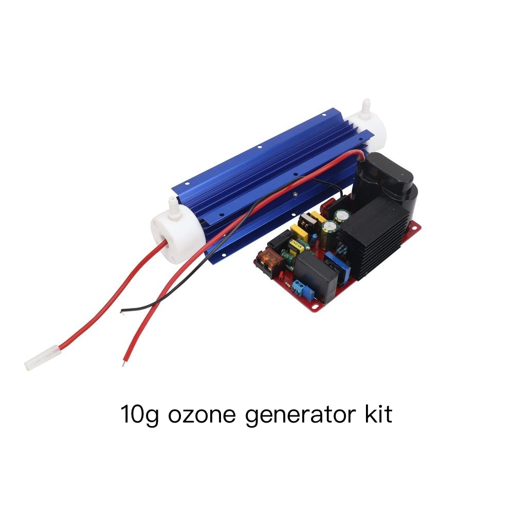 Blue Aluminum Heat Sink Quartz Tube Ozone Spare Parts and Power Unit