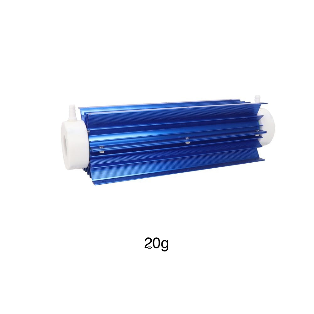 Blue Aluminum Heat Sink Quartz Tube Ozone Spare Parts and Power Unit