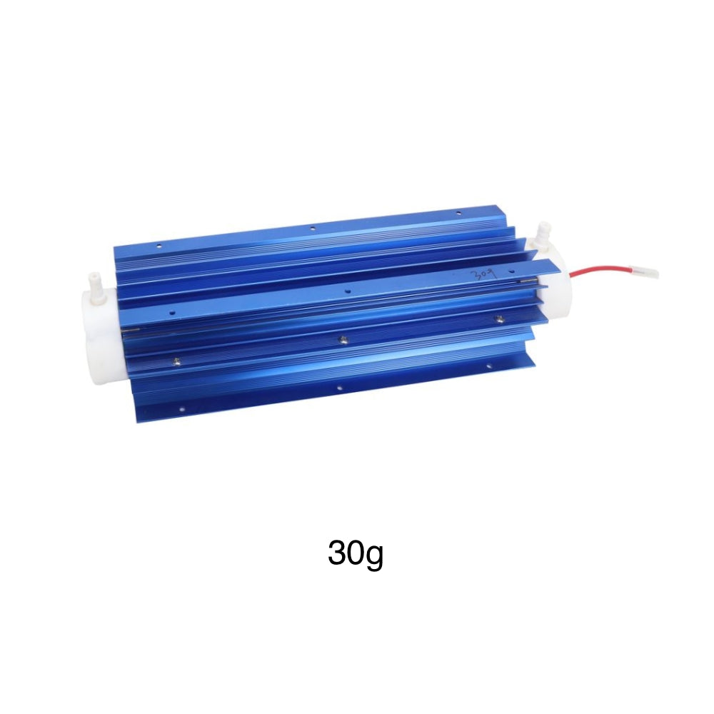 Blue Aluminum Heat Sink Quartz Tube Ozone Spare Parts and Power Unit