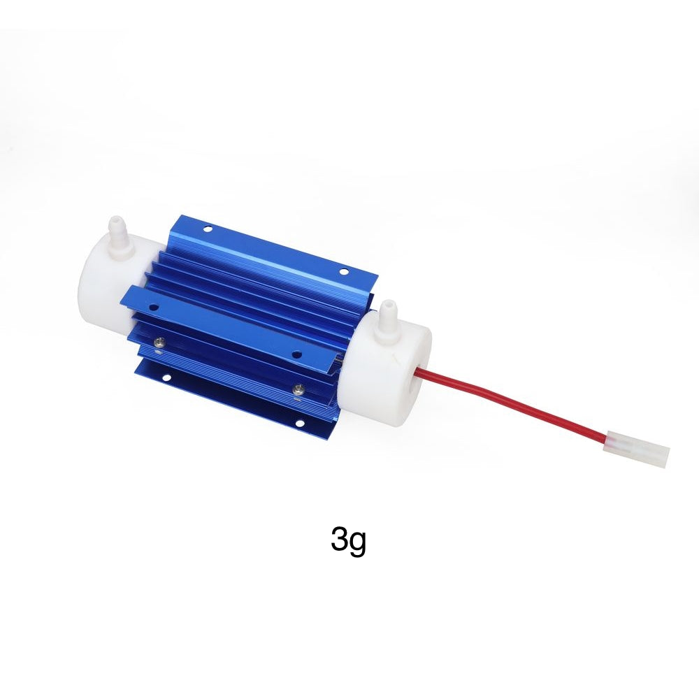 Blue Aluminum Heat Sink Quartz Tube Ozone Spare Parts and Power Unit