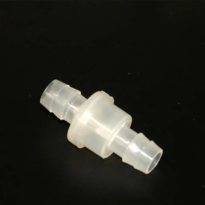 4/6/10/12mm PVDF Non-Return Plastic Check Valve One-Way