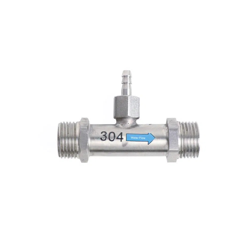 Corrosion-Resistant 304 Stainless Steel Ozone Gas Injector – For Water Treatment & Purification Systems
