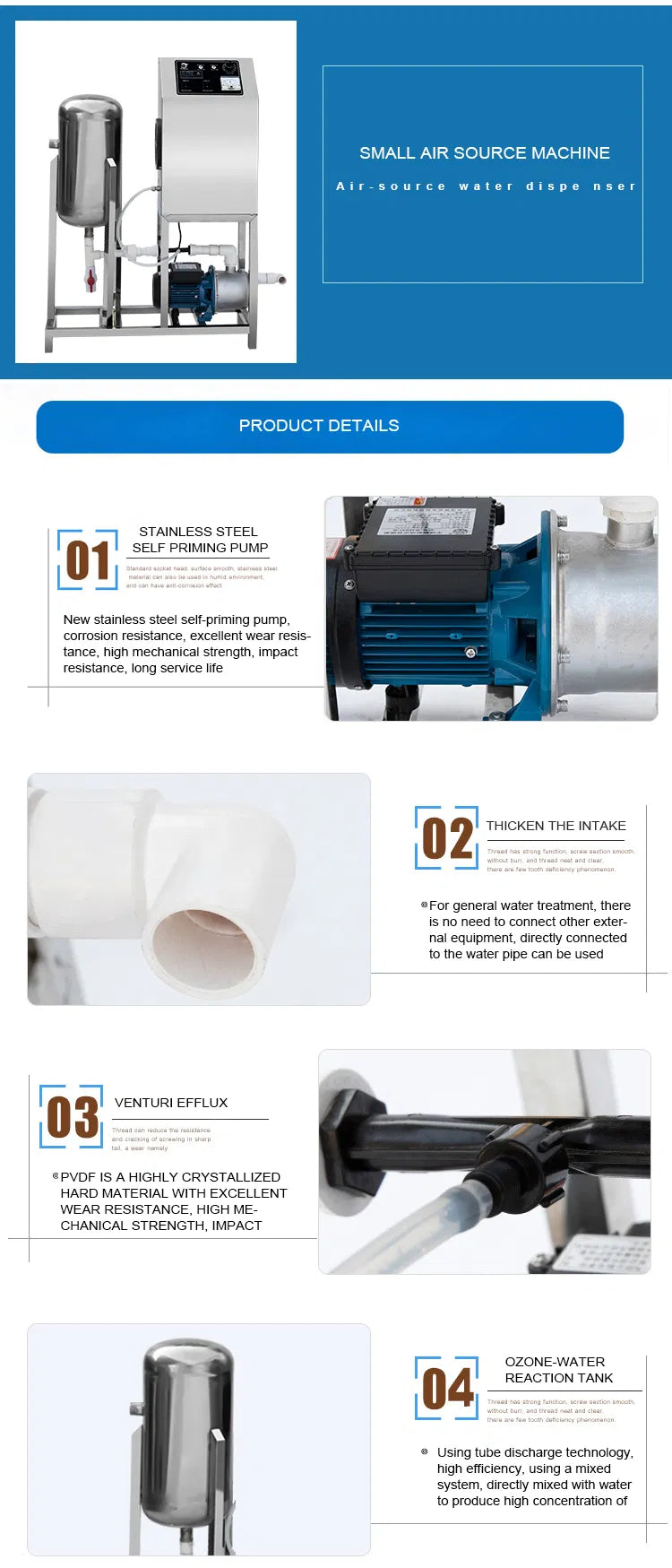 Wholesale 10g/h Ozone Generator for Agricultural Water Purification – Industrial-Grade Drinking Water Treatment System for Farms & Livestock