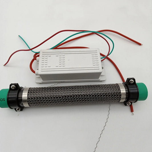 Industrial 5g/h Quartz Glass Tube, Stainless Steel Mesh Ozone Generator for Waste Gas Treatment with Ozone Power Supply