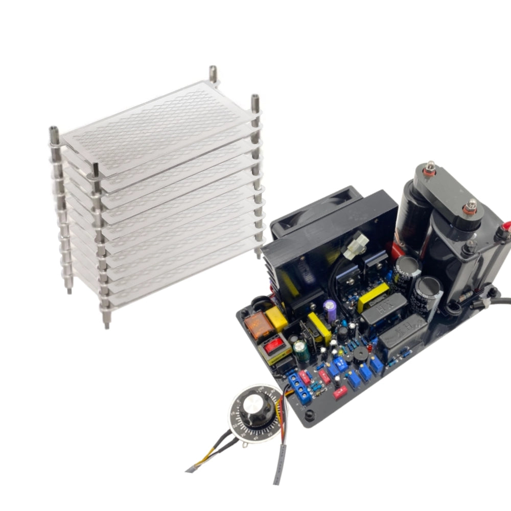 100g/h Ozone Generator Featuring Double-Sided Aluminum Mesh Ceramic Electrode – Powered by 400W/600W High-Capacity Supply