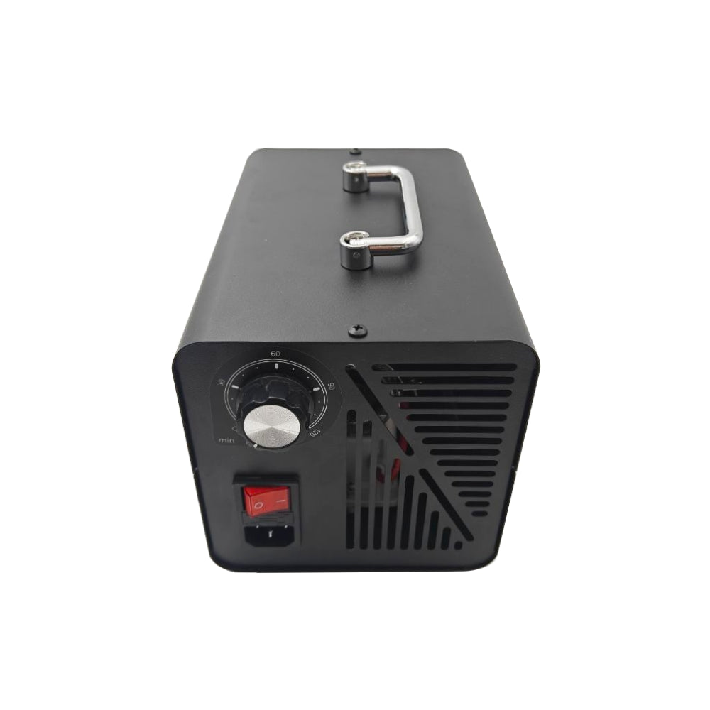 Household Ozone Generator 5/10g/h - Black Compact Model with Smart Timer Function