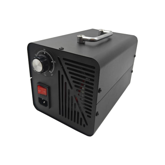 Household Ozone Generator 5/10g/h - Black Compact Model with Smart Timer Function
