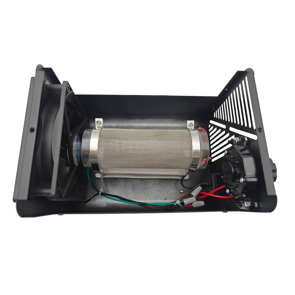 Household Ozone Generator 5/10g/h - Black Compact Model with Smart Timer Function