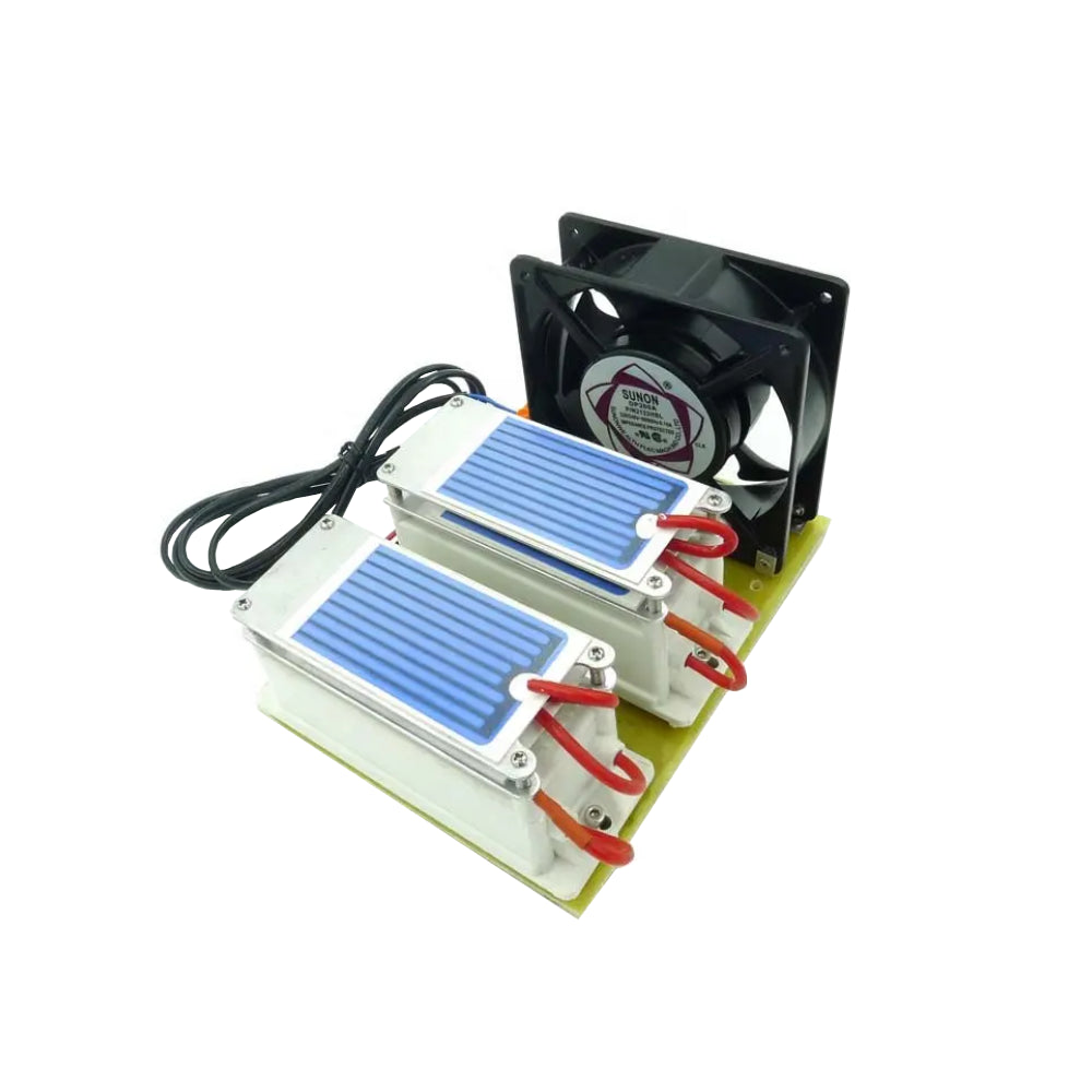 Industrial-Grade 3.5/14G/H Blue Ozone Plates Kit with Cooling Fan for Air Purifiers (Factory Direct Pricing)