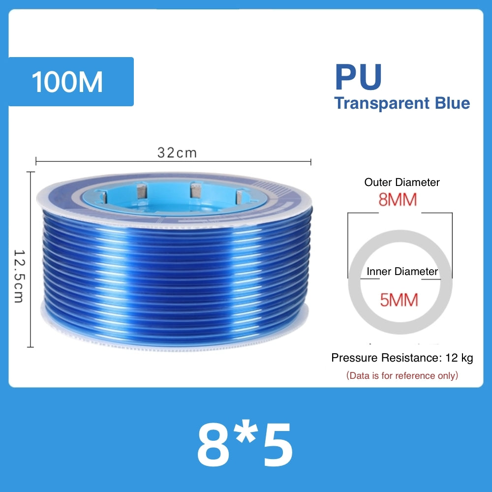 Clear Polyurethane (PU) Air Hose / PU Air Tubing