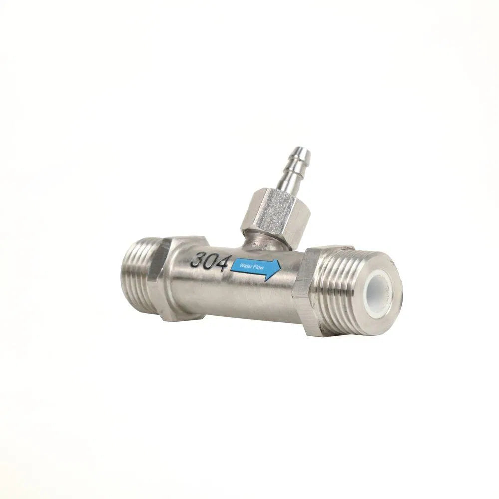 Corrosion-Resistant 304 Stainless Steel Ozone Gas Injector – For Water Treatment & Purification Systems