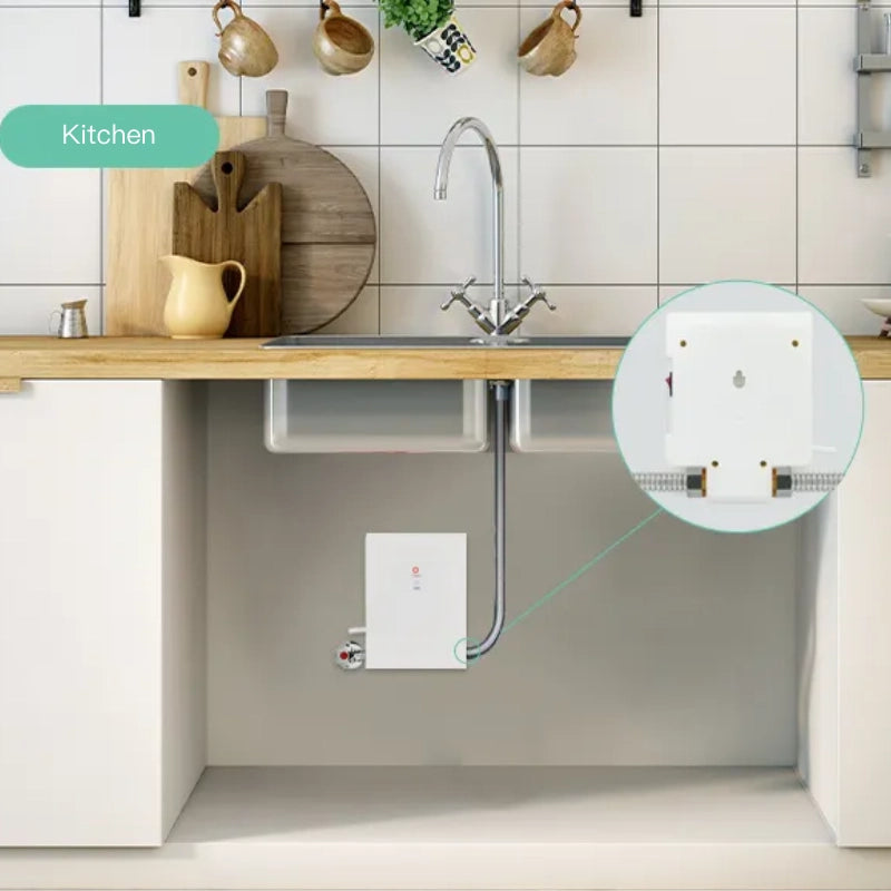 Purificador de agua con filtro de ozono para grifo con Venturi 