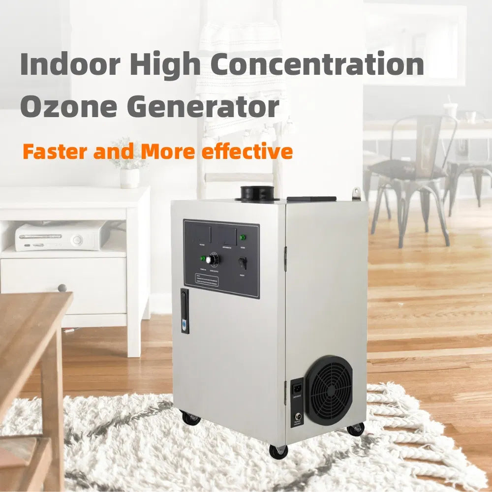Ozone Odor Control System 40mg/m³ Concentration – Heavy-Duty Commercial Trash Compactor Deodorizer for Industrial Waste Management