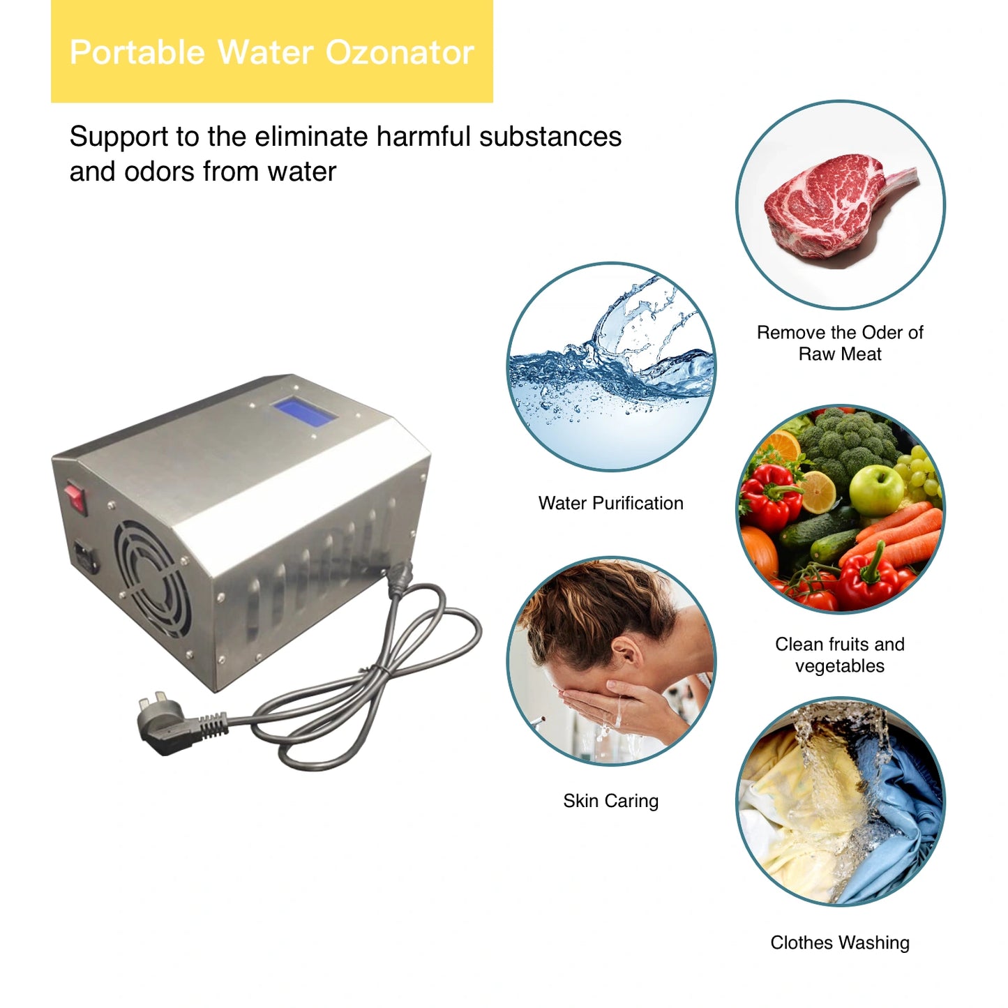 0-5ppm Wall-Mounted Instant and Continuous Commercial Ozone Water Purifier