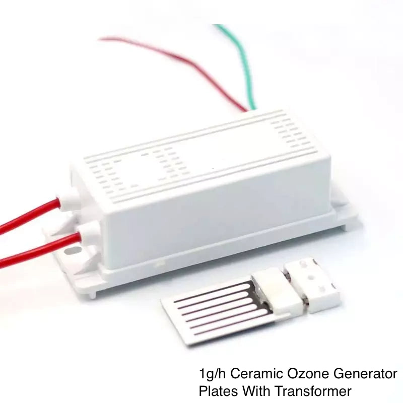 1000-3500mg/h Ceramic Ozone Plate with Base + Ozone Power Unit Kit