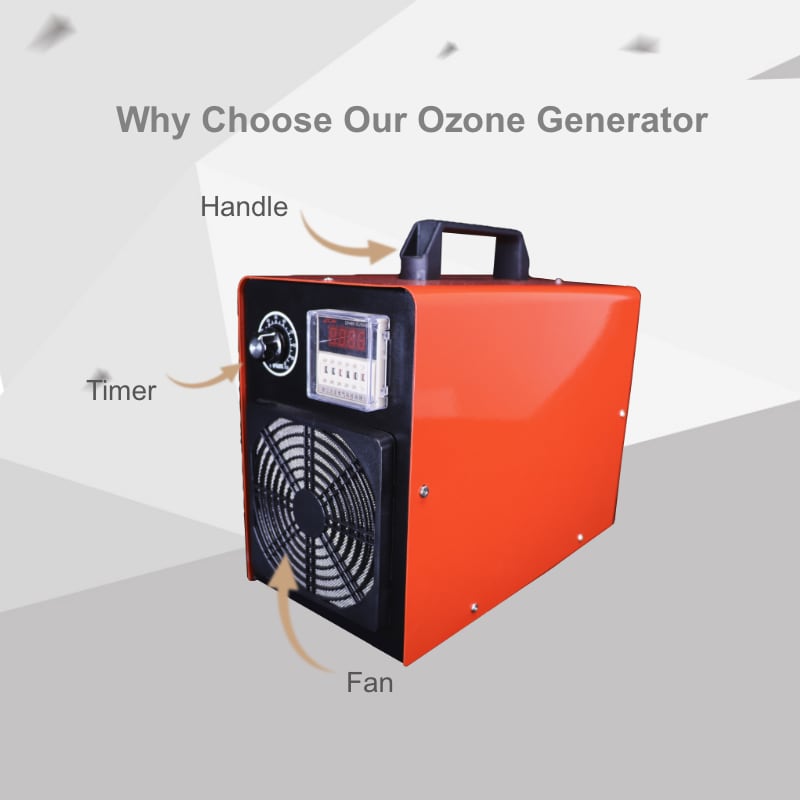 20g/h Ozone Generator, Ozone Machine,Ozone Generator for Home