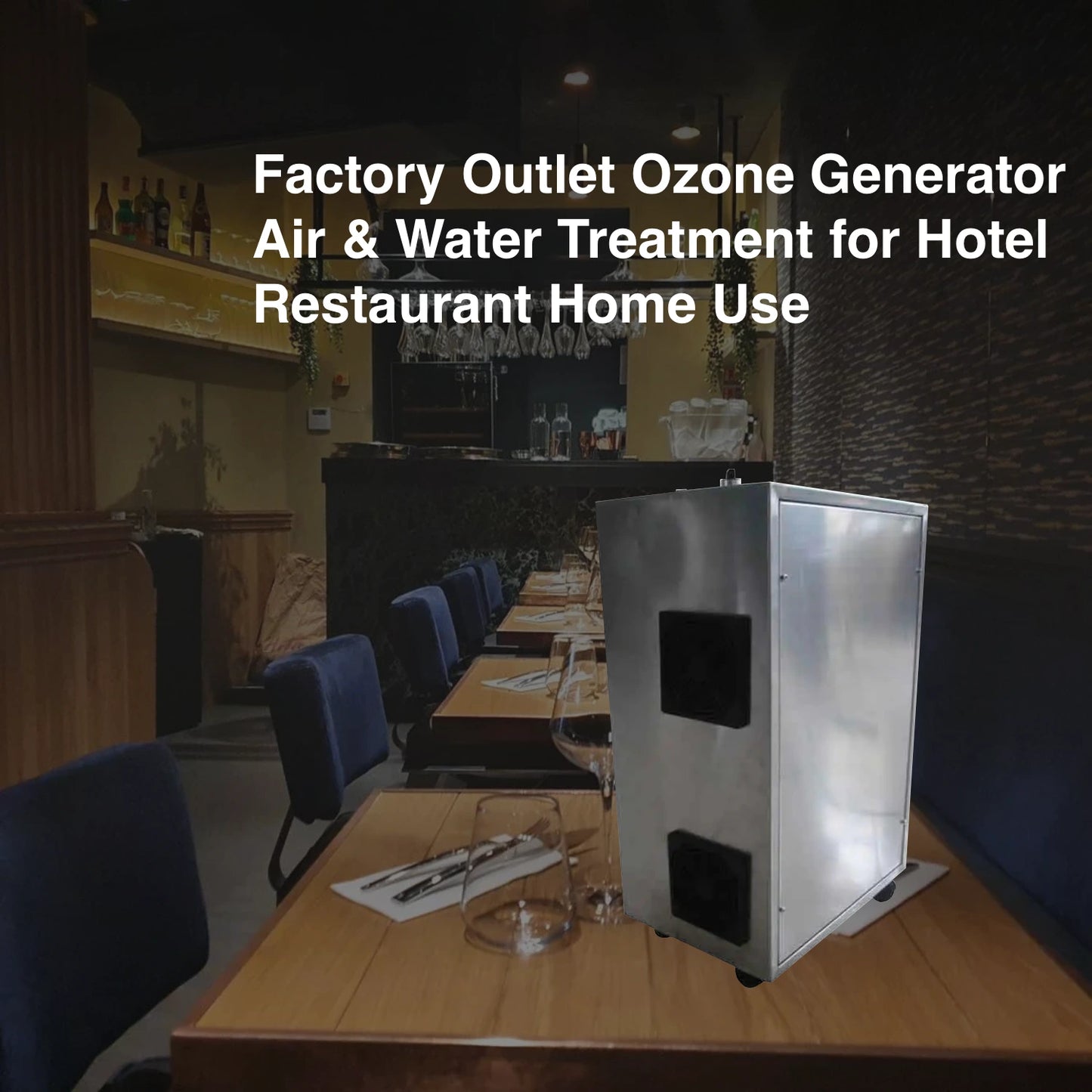 Factory Outlet Ozone Generator Air & Water Treatment for Hotel Restaurant Home Use