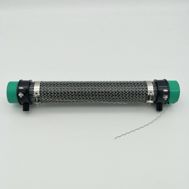 Industrial 5g/h Quartz Glass Tube, Stainless Steel Mesh Ozone Generator for Waste Gas Treatment with Ozone Power Supply