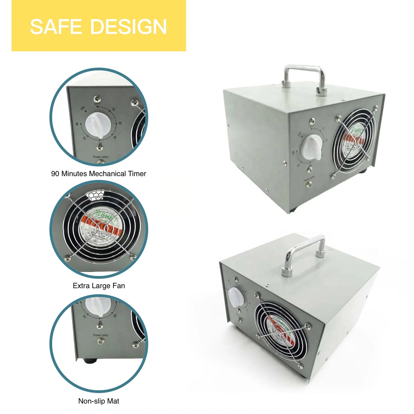 Manufacturer OEM Car Ozonator Machine For Remove Smoke Odor