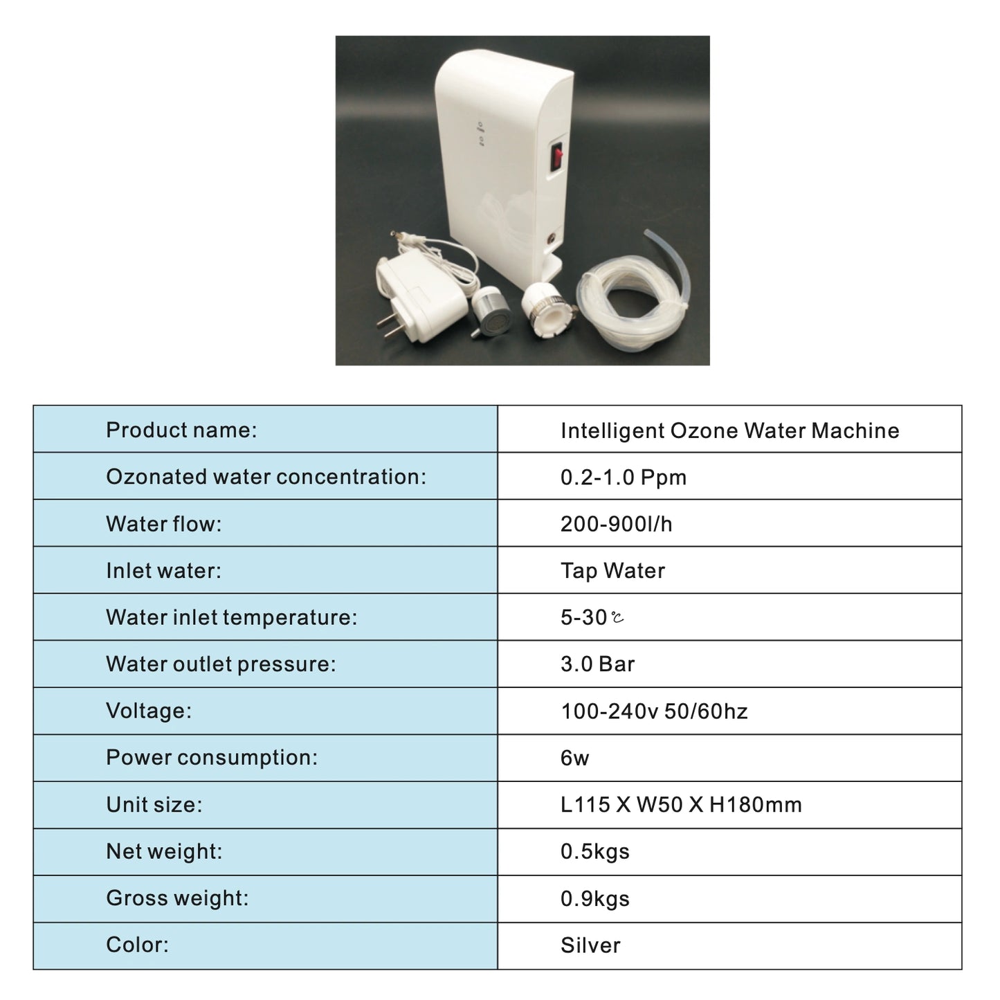 Ozone Faucet Tap Water Filter Purifier