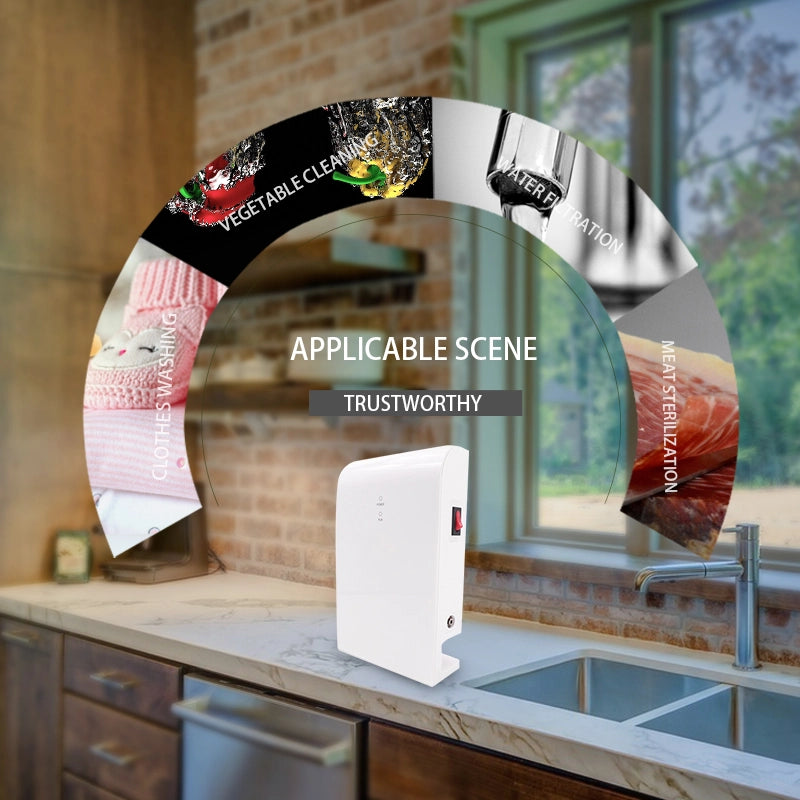 Ozone Faucet Tap Water Filter Purifier