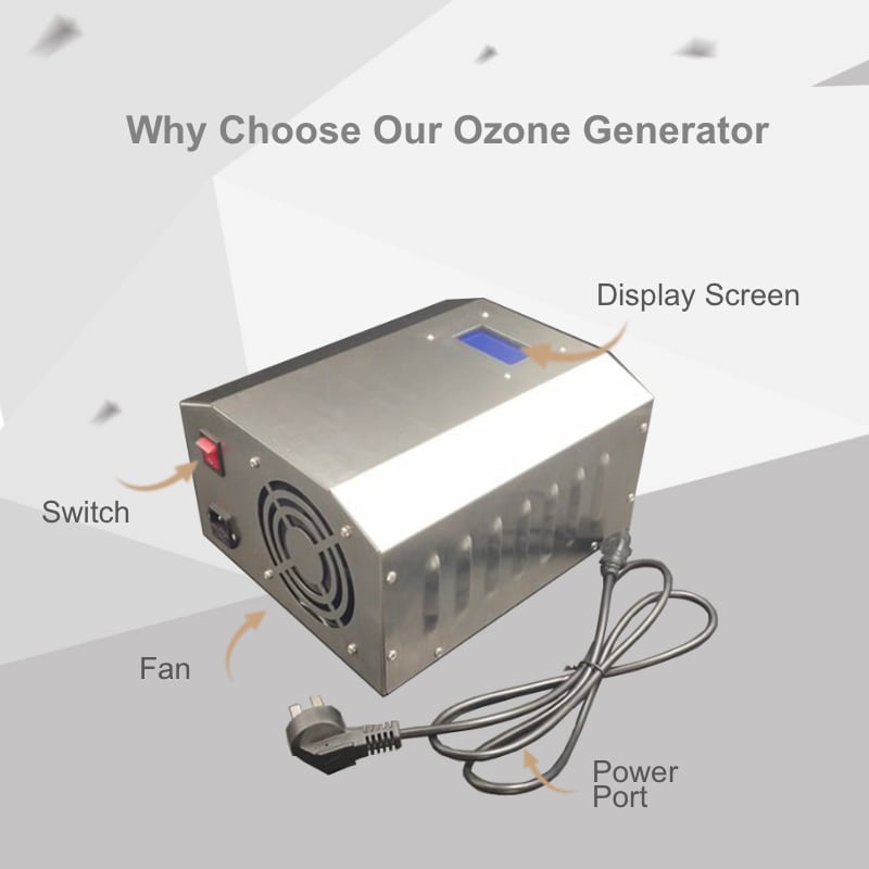 0-5ppm Wall-Mounted Instant and Continuous Commercial Ozone Water Purifier